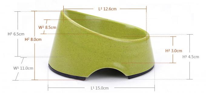 সেরা মূল্য বাঁশ বিড়াল & কুকুর পোষা প্রাণী খাওয়ানোর বাটি 4