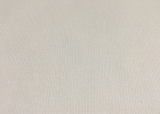 হোয়াইট / বেজ আরামদায়ক স্ট্রেচ কর্ডুরয় ফ্যাব্রিক হাই-এন্ড পোশাক ফ্যাব্রিক