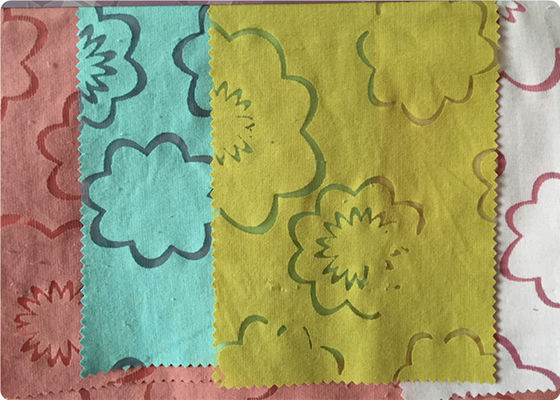 পোশাক / সোফা / শার্ট কাস্টম মুদ্রিত কাপড় ফুলের পোশাক কাপড়