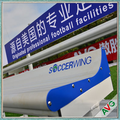 ইউভি সুরক্ষা প্রসারিত প্লাস্টিক / অ্যালুমিনিয়াম ব্লিচার ফুটবল স্টেডিয়াম চেয়ার