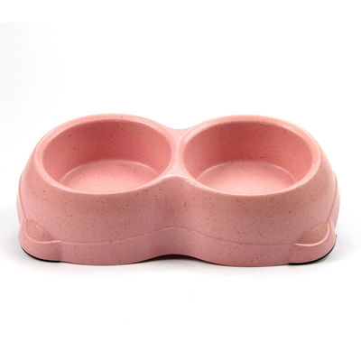 সেরা দামের সাথে টেকসই ডাবল বাঁশের পোর্টেবল কুকুর এবং বিড়ালের খাবারের বাটি