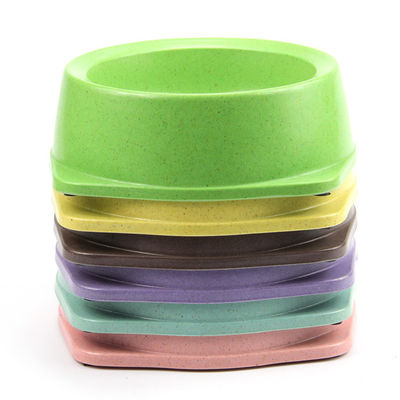 চমৎকার উপাদান বাঁশ তিন আকারের পোষা প্রাণী সালাদ বাটি