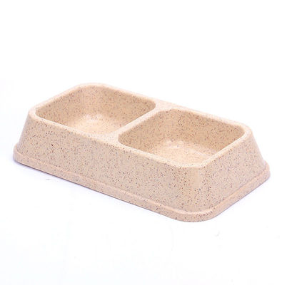 ডাবল এবং রঙিন বাঁশ Sublimation বড় বা বড় কুকুর পোষা প্রাণী খাদ্য & জল বাটি