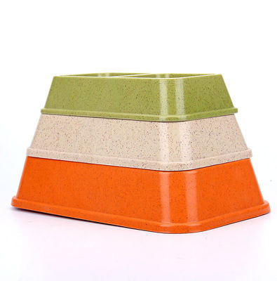 ডাবল এবং রঙিন বাঁশ Sublimation বড় বা বড় কুকুর পোষা প্রাণী খাদ্য & জল বাটি