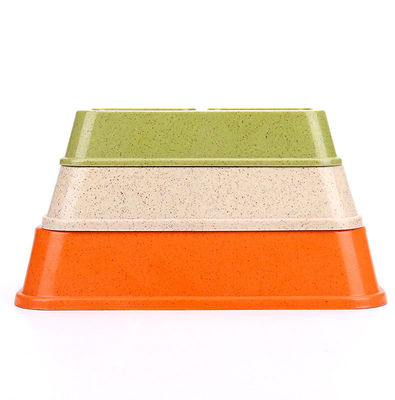 ডাবল এবং রঙিন বাঁশ Sublimation বড় বা বড় কুকুর পোষা প্রাণী খাদ্য & জল বাটি