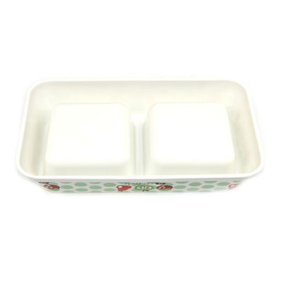 ডাবল প্লাস্টিকের কুকুর এবং বিড়ালের খাবার পানির বাটি ভাল মানের